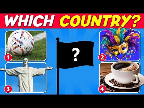Guess the Country from 4 Pictures 🤔🌎✅