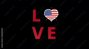 Celebrate the spirit of American Independence Day with a stunning 6-second loop animation, designed to bring the excitement and patriotism of the 4th of July to your digital content.