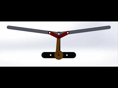 Flapping Wing Mechanism Animation