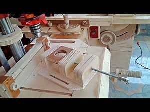 Make a Wooden Vise-Drill Press Vise Build