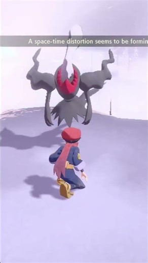 Watching a Space-Time Distortion Spawn with Mythical Darkrai! (Pokémon Legends: Arceus)