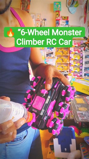 🔥 6 Wheel Monster Climber Rc Car | Msk Bhai Toy Shop Mela | 6weels #rccar #shorts