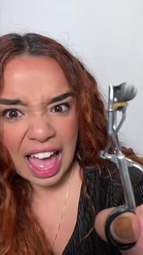 I Tried Applying False Eyelashes With a Lash Curler And…