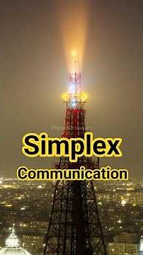 Simplex Communication - This Communication Has NO Reply… Yet Runs the World #simplexmethod