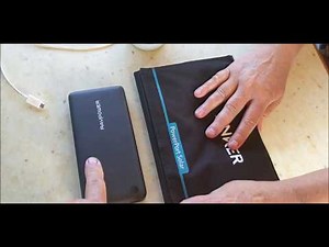 ANKER 21W PowerPort solar Portable charger