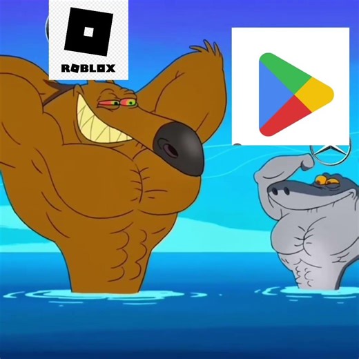 #shortvideo | Roblox Vs Play store | Who is Best| #foryou | Wait for end |Roblox is best |😎#roblox