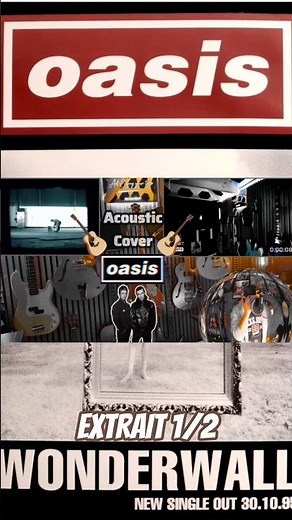 Wonderwall Oasis 1/2 Acoustic Cover Album : (What's the Story) Morning Glory ? By Ad-Enjoy your trip
