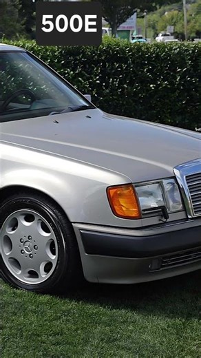 Mercedes V8 500E W124 Porche Collaboration of the 90s