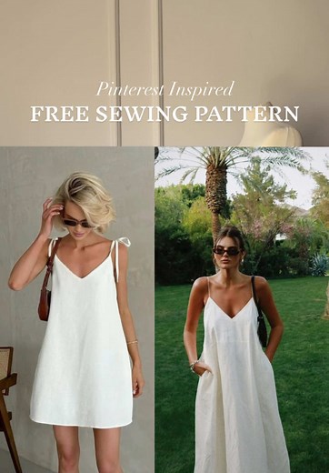 A-line Sundress N217: Free Sewing Pattern Available