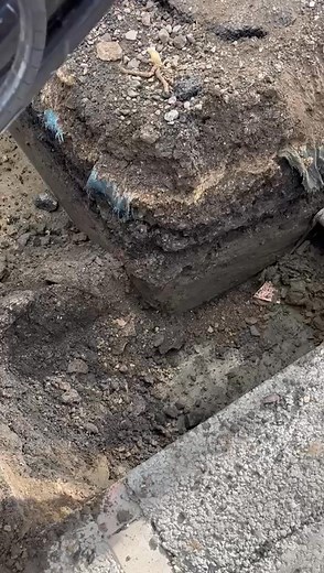 Digging asmr #diggerlife #foundation #civil #asmr | J.M.Cottis civils