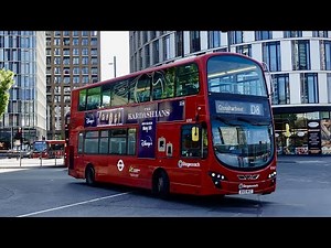 London Bus Route D8 - Stratford to Crossharbour - Subtitles