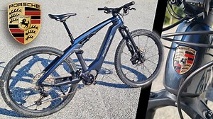 Testing the Insane Porsche Electric Mountain Bike