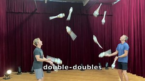 1K views · 36 reactions | We recently posted a video of us learning to pass 10 clubs in a "double-double" pattern, and we explained the difference between that and a "triple-single" pattern. Here are both patterns. Which do you prefer? | The Passing Zone | Facebook