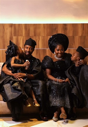 12 years of being best friends, 7 years of being married, and 2 beautiful blessings later. From friendship to building a life, a home, and raising our baby girl and boy together, I’d choose you in every lifetime. Happy 7th Anniversary to my forever partner in everything. 🥂✨ ❤️ Outfits @bykeerah Makeup @Babyface_makeover Hair @Hair By Wizblinz Unisex Saloon Video @Content creator in Ibadan Gele @vc_gele_artistry cc: @bellanaija @asoebibella.live #family #weddinganniversary #jp2026 #jarpel2026