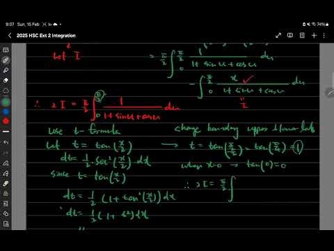 HSC Maths Extension 2 - Integration | HSC 2025 Q13 |Band 6 Lab