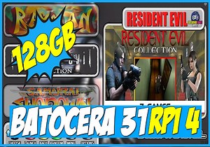 128gb Pi 4 Batocera 31 – Neon Collections (16.129 GAMES) Kodi GPIO Netplay 80s/90s themes from Clebinho
