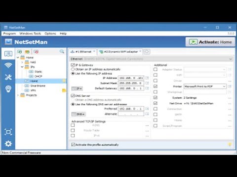 Manage Wifi Networks - in Microsoft Windows With NetSetMan