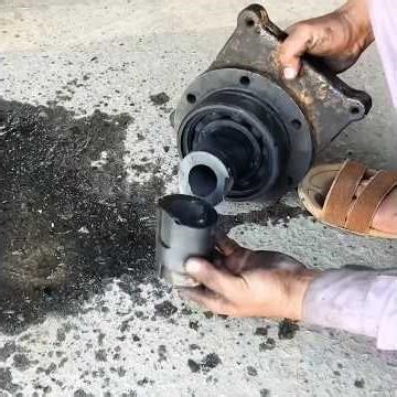 Rear Axle Full Repair – Complete Rebuild Tutorial 🔧 #axle #repair #shorts