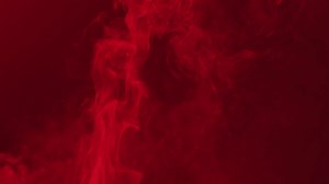 Premium stock video - Video of white smoke with red light moving on black background