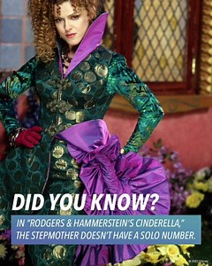 7.9K views · 519 reactions | Did you know that Bernadette Peters is a Broadway legend? Producers of the 1997 TV musical knew they'd be silly to not give the Stepmother her own solo number!  Rodgers & Hammerstein's #Cinderella1997 is now streaming exclusively on Disney+! Who watched it this weekend? | Rodgers & Hammerstein’s Cinderella | Facebook