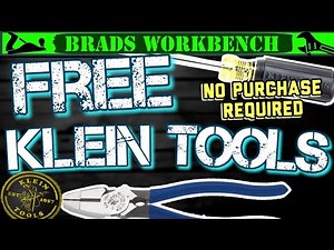 How To Get FREE Klein Tools!!! No Purchase Necessary