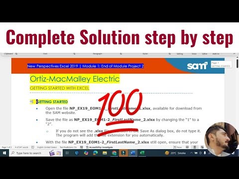 excel module 1 end of module project 2 #Ortiz-MacMalley Electric