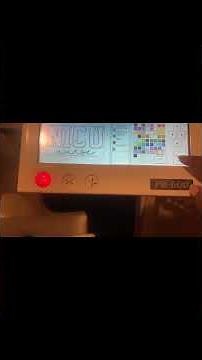 Applique set up for brother pr600 #pr600 #embroidery