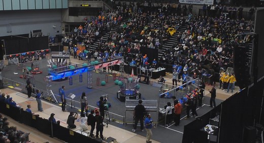 Waterloo high school beats multiple world records in FIRST Robotics Competition