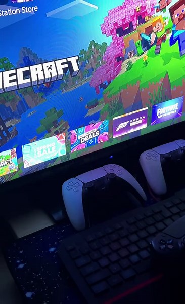 Part 3 of upgrading my trash setup #gamingsetup #techtok #ps5 #monitor #setupupgrade