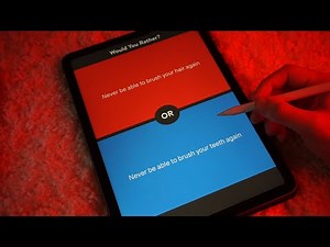 [ASMR] Would You Rather?