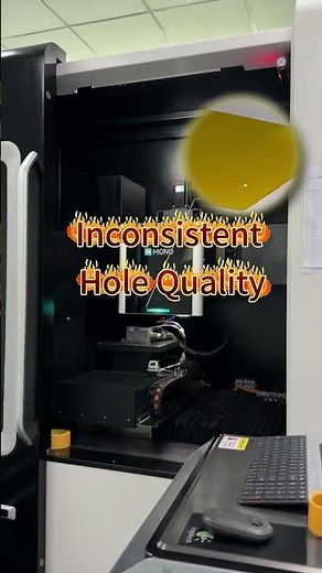 PI film with femtosecond laser