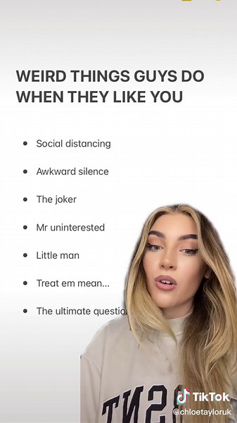 Weird Things Guys Do When They Like You | Boy Bible Studies