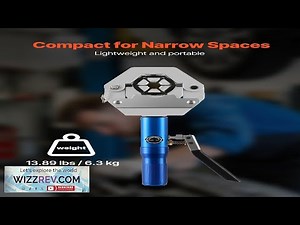 VEVOR Hydraulic Hose Crimper Hydra Krimp AC Hose Crimper Kit with 7 Dies