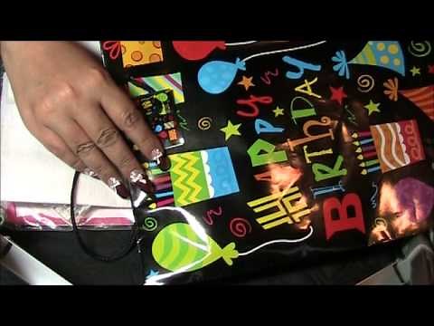 Organize your Gift bags and Tissue Paper, quick way to save space.