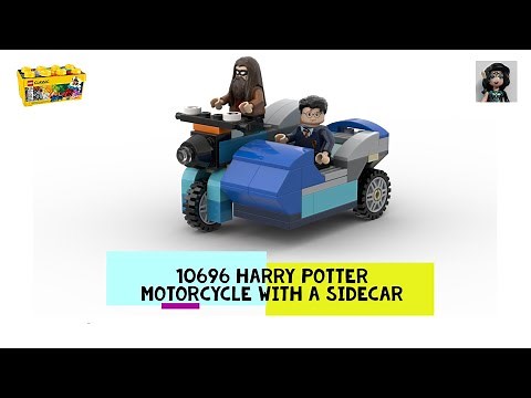 Harry Potter Motorcycle Lego classic 10696 ideas How to build