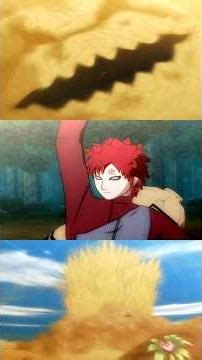 All of Gaara's ultimate jutsu in Naruto Shippuden Ultimate Ninja