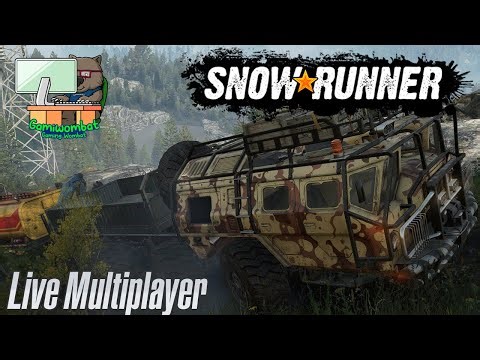 Cracking of a Trucking Game | SnowRunner | Multiplayer