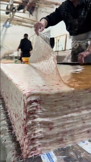 Papermaking the traditional Chinese way