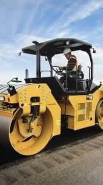 AC compaction. #action #asphaltconcrete #automobile