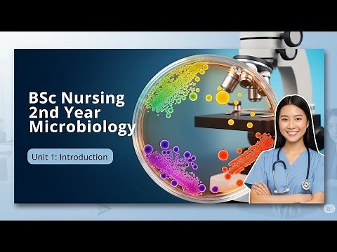 Introduction to Microbiology | Unit 1 | BSc Nursing 2nd Year | Nursing Life