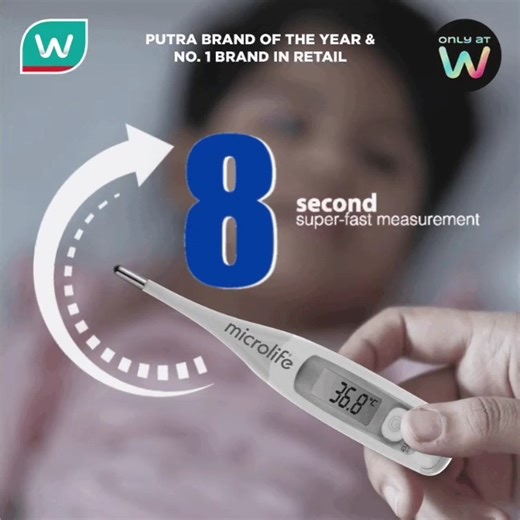 [ONLY AT WATSONS | MICROLIFE] Experience unmatched speed and accuracy with the Microlife MT808. Get super-fast readings in only 8 seconds. Available now at #WatsonsMalaysia STORES & ONLINE! 🛍👉🏻 https://watsonsmy.onelink.me/ZvWo/pq69mh8j 💰 Redeem RM3 in-store voucher in W Rewards*! 👉🏻 https://bit.ly/RedeemYourRM3Voucher *Terms and conditions apply. While stocks last. #OnlyAtWatsons #WatsonsHealth #WatsonsJomSihat #StayHealthyWithWatsons #WatsonsRecommended #digitalthermometer #thermometer |