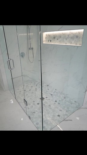 How to Install a Curbless Shower #diy #work #homeimprovement #construc...