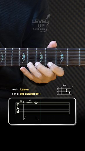 Scorpions - Wind Of Change | TAB | Level Up Guitars