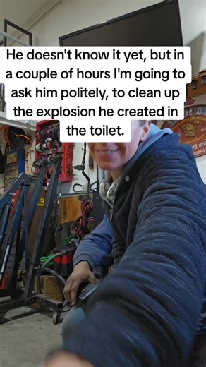 The man needs a porta -potty outside!😂🤣😅 | Candace Schroeder