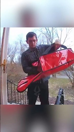 Delivery Guy accidentally DROPS the Pizza 😭