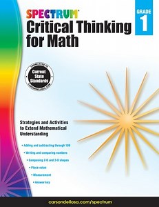 Spectrum Critical Thinking for Math, Grade 1 - PDF Download  [Download]