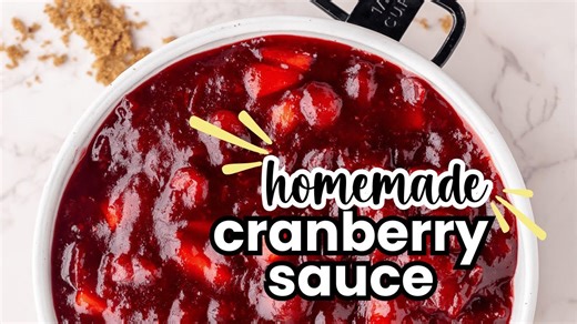 Make Your Own Cranberry Sauce at Home | Easy Recipe