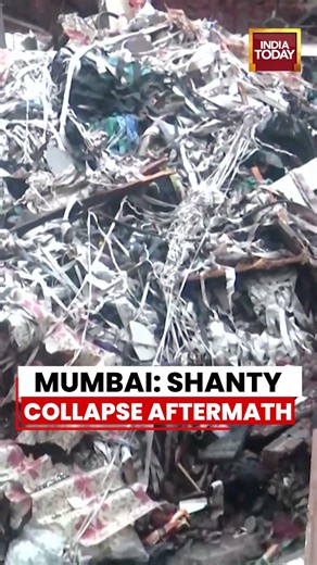 Mumbai Chawl Collapse: Morning Visuals From Mankhurd's Janata Nagar After Incident #mumbai