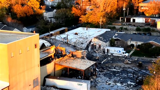 7.2K views · 45 reactions | Here's a look at the aftermath of the explosion at Givaudan that hospitalized 11 employees. Health officials say two of those employees are in critical condition. More | https://tinyurl.com/4426stcy | WAVE | Facebook