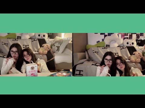 (ENGSUB)【SNH48金甜JinTian】2024.10.07 JinTian Double Live Stream(Part 2) Watch movie 金甜双人直播 (看电影) 全程高甜